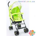 Коляска прогулочная JOY S 908-1 Т САЛАТОВАЯ